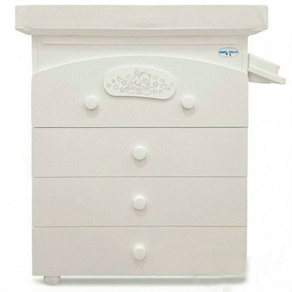 

Комод - пеленатор Baby Italia Babybath Mimi White Skin цвет белый (BABYBATHMIMIWHITESKIN)