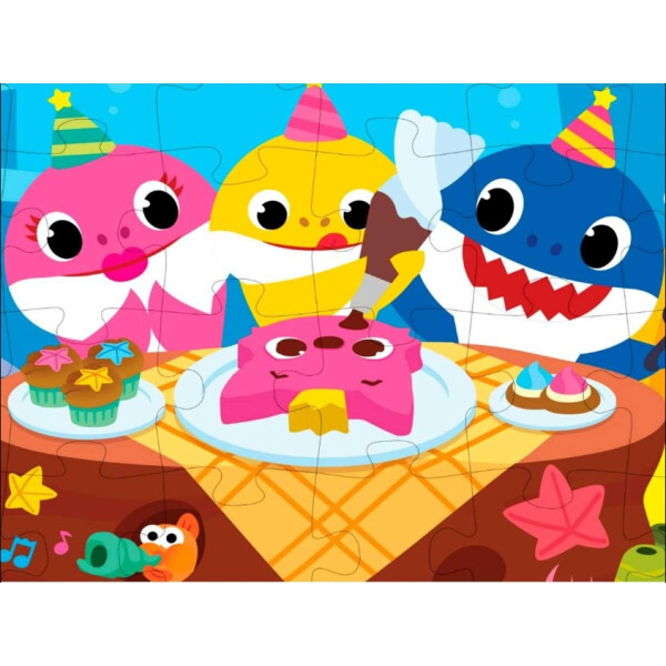 

Классический пазл Spin Master Baby Shark напольный 24 элемента (SM98395/6053215)