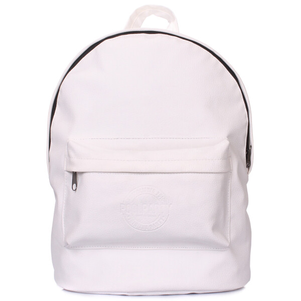 

Рюкзак PoolParty из искусственной кожи (backpack-pu-white)