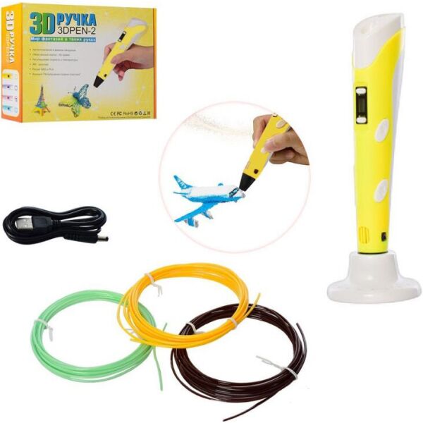 

Ручка 3D Bambi 168-E (yellow)