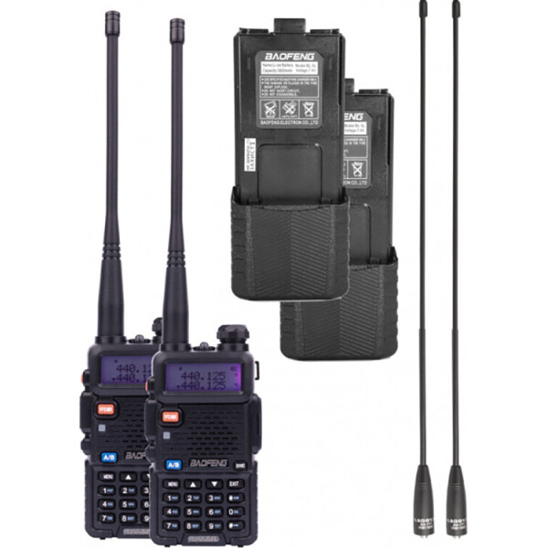 

Комплект раций для леса Baofeng UV-5RHC Forest Black