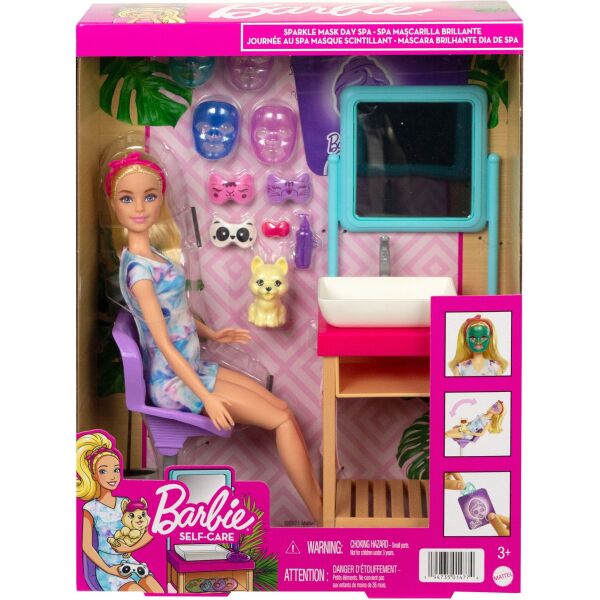 

Игровой набор с куклой Barbie Self-care День в спа (HCM82)