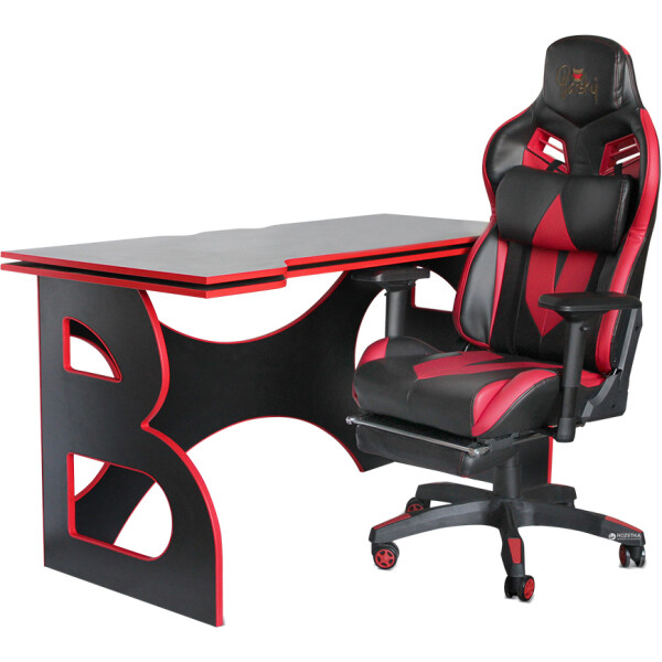 

Стол компьютерный Barsky Game Red/Black HG-05/BG-02