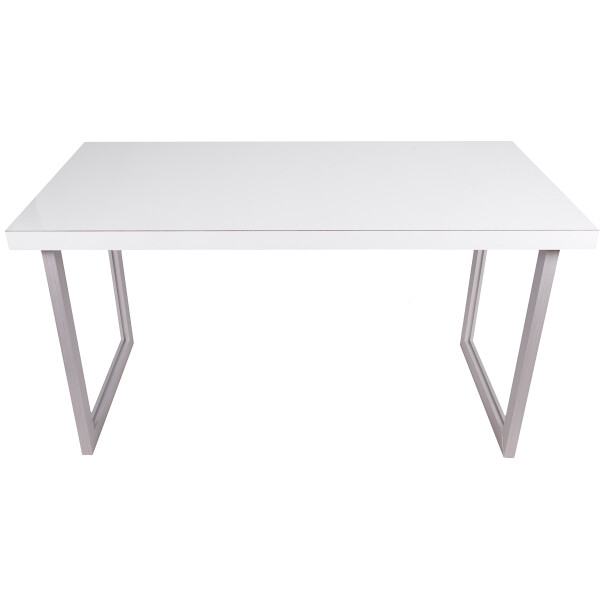 

Стол руководителя Barsky Office Allu White\Oregon 1400x700x750 OFWO alu-01