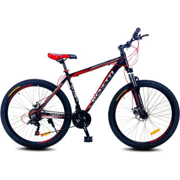 

Велосипед Base 27.5 Swift DD рама 19 черно-красный