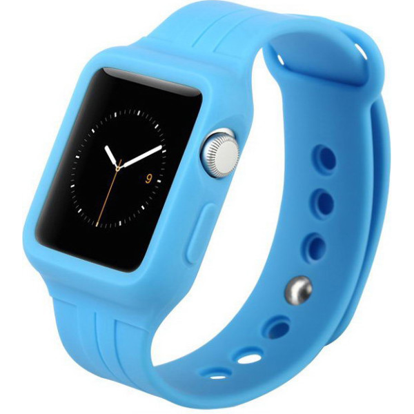 

Ремешок Baseus Fresh Color Plus синий для Apple Watch 42/44 мм