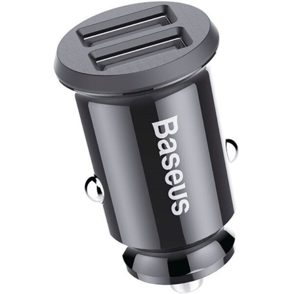 

Зарядное устройство Baseus Grain C Dual USB 5V 3.1A Black (CCALL-ML01)