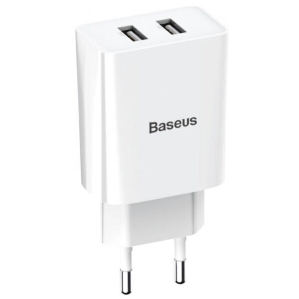 

Зарядное устройство Baseus Mini DualU 10.5W White