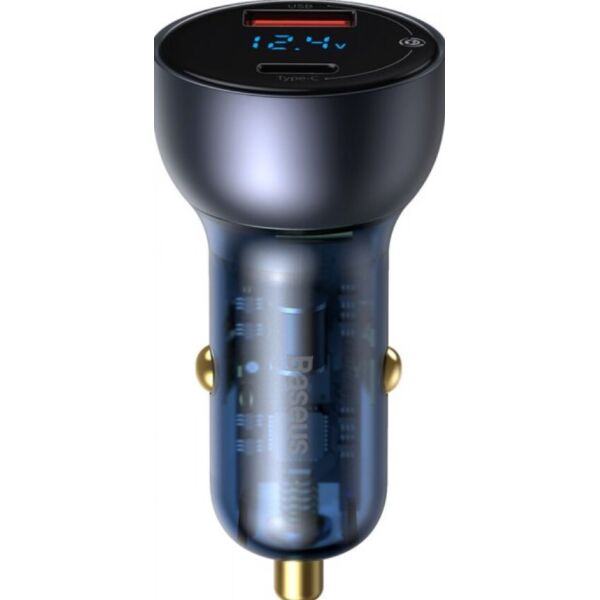 

Зарядное устройство Baseus Particular Digital Display QC+PPS Dual Quick Charger Car Charger, Dark Gray (CCKX-C0G)