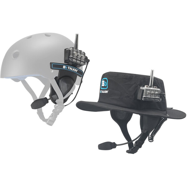 

Комплект раций водозащищенный интерком BBTALKIN' Advance Kite / Wind Surf со шляпой