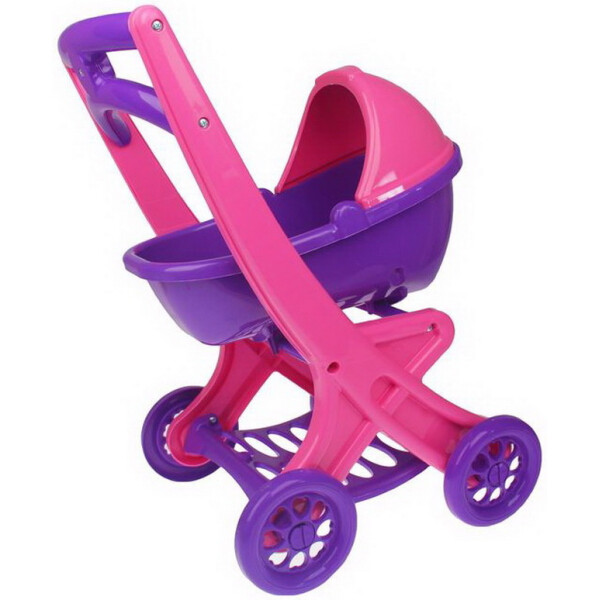 

Коляска для кукол Doloni Toys люлька Фиолетовый-розовый (bc-fl-1151)