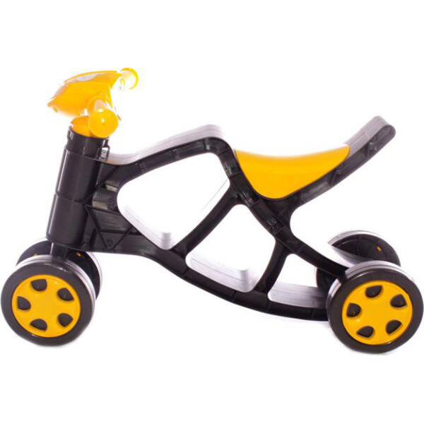 

Детский толокар Doloni Toys минибайк без звука Желтый-черный (bc-fl-1158)