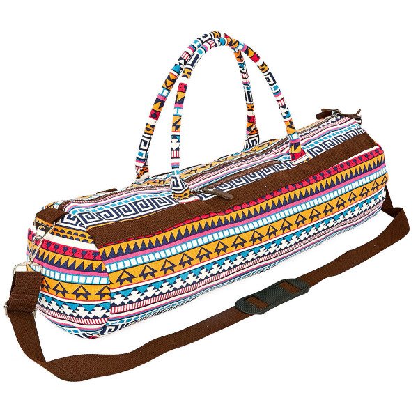 

Сумка для йога коврика Yoga bag KINDFOLK FI-6969-4 Brown/Yellow