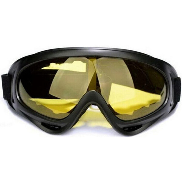 

Маска очки горнолыжные SaveRide Yellow
