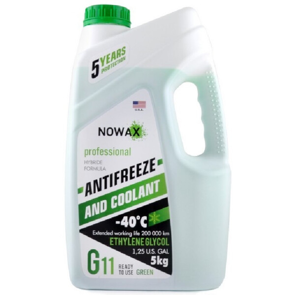 

NOWAX G11 зеленый готовая жидкость (NX05003) 5 кг