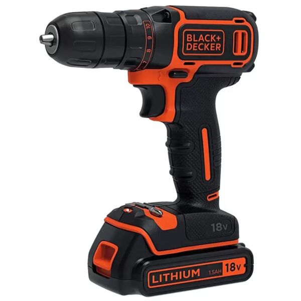 

Дрель-шуруповерт BLACK+DECKER (BDCDC18KB)