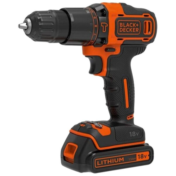 

Дрель ударная аккум. BLACK&DECKER BDCHD18KB