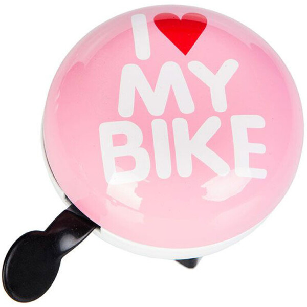 

Велозвонок Green Cycle GCB-1058S I love my bike диаметр 80мм розовый (BEL-79-70)