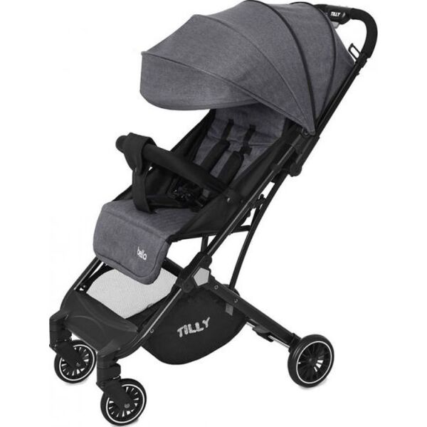 

Коляска прогулочная Tilly Bella T-163 Anchor Grey + дождевик (серая)