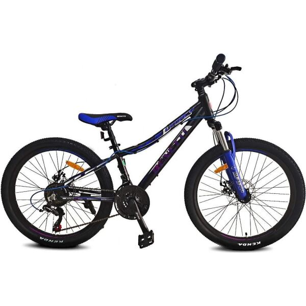 

Велосипед Benetti 24 MTB Lagacy DD 12 2021 черно-красно-синий