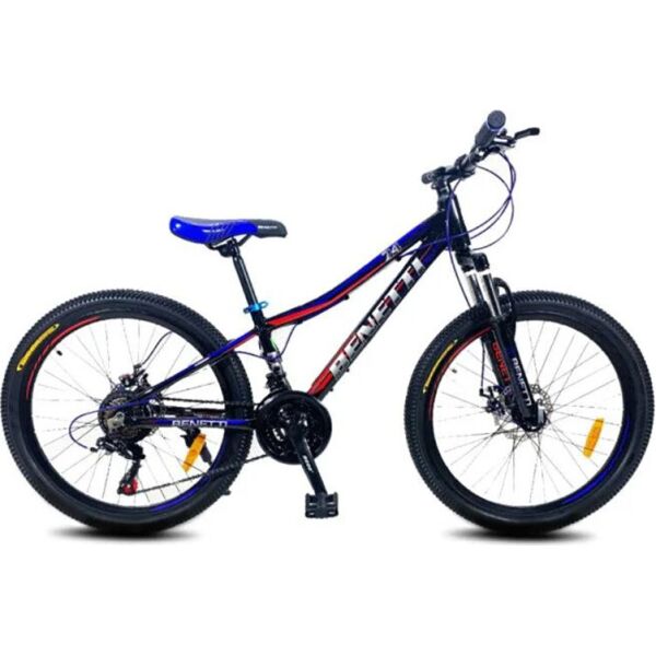 

Велосипед MTB 27.5 UNO DD 19 2021 черно-красный