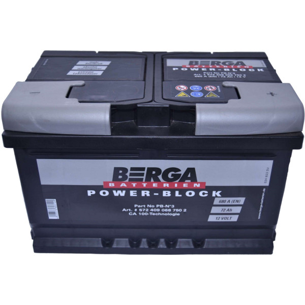 

BERGA Power Block 72АН (680EN) 572409068