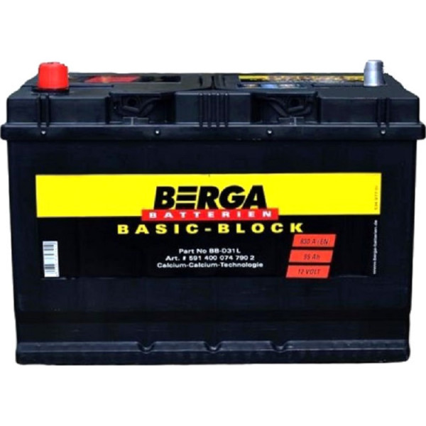 

BERGA Basic-block 95А ASIA (830EN) 595405083