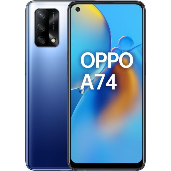 

OPPO A74 4/128Gb Midnight Blue (синий)