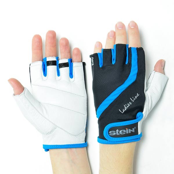 

Перчатки для фитнеса Betty GLL-2311blue (L) - черно-голубые Stein GLL-2311blue/L