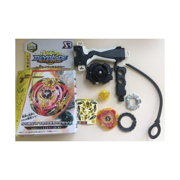 

Волчок Beyblade Screw Trident S3+ (Бейблейд Скрю Трайдент) В-103 с пусковым устройством + ручка