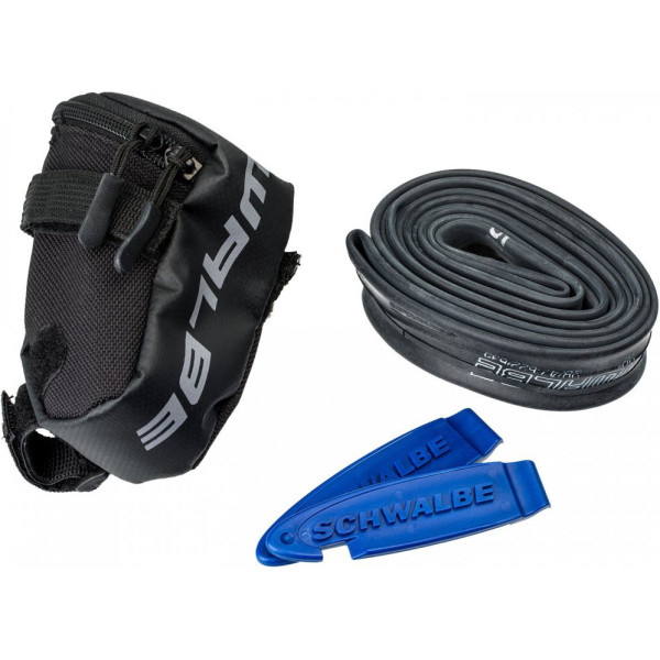 

подседельная Schwalbe на 28" +камера SV17 и пара бортировочных лопаток (BIB-92-99)