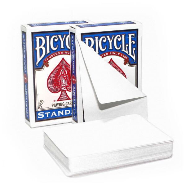 

Карты для фокусов Bicycle Blank Both Sides (5 штук) USPCC (krut_0314)