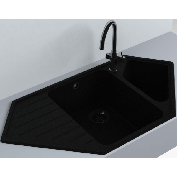 

Кухонная мойка MIRAGGIO TIRION 970х497х202 black
