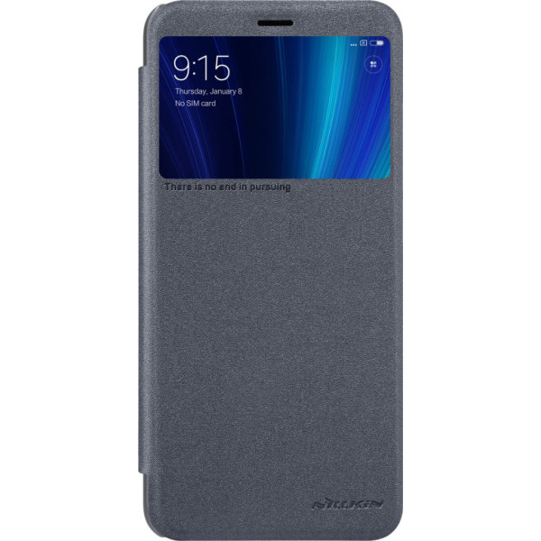

Чехол Nillkin Sparkle Leather PU Black для Xiaomi Mi A2