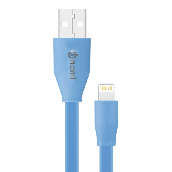 

Кабель Nomi DCF 15i USB Lightning 1,5м синий