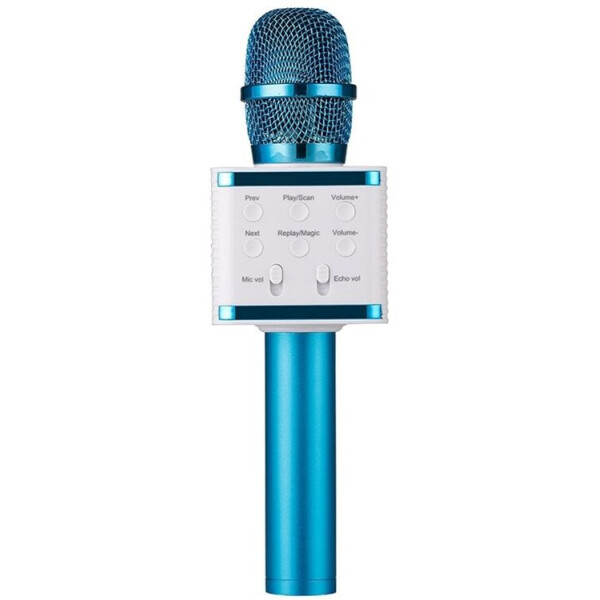 

​Беспроводной караоке микрофон Portable KTV V7 Blue