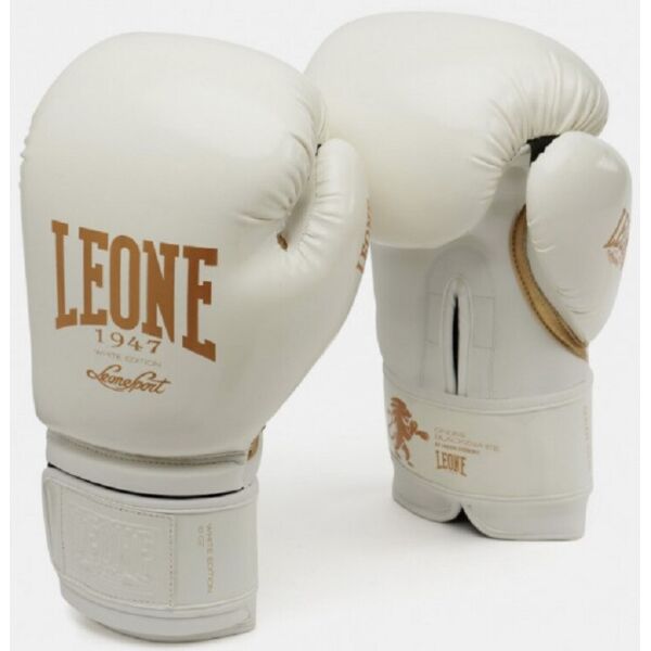 

Боксерские перчатки Leone Mono White 12 ун.(2844_500151)