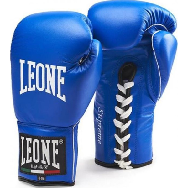 

Перчатки боксерские Leone Supreme Blue 8 oz