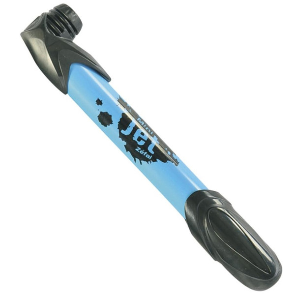 

Zefal Mini Jet (8288F),пласт.до 7 bar,90g,230мм,schrader/presta,голубой