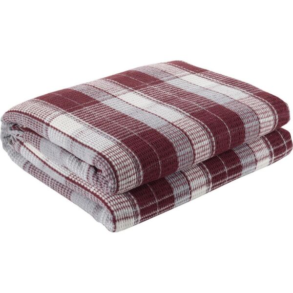 

Плед Eponj Home - Ekose 150*220 Bordo-Gri бордово-серый (svt-2000022262743)