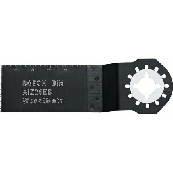 

Биметаллическое погружное пильное полотно Bosch AIZ 28 EB Wood and Metal (2608611644)