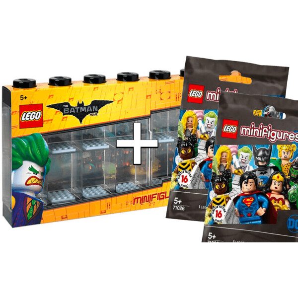 

LEGO Minifigures Коллекция DC + кейс для хранения (71026-19)