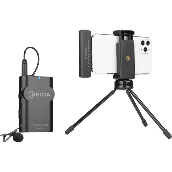 

Микрофонная система Boya BY-WM4 Pro-K3 Lightning, Mini-Jack (3.5 мм) iPhone
