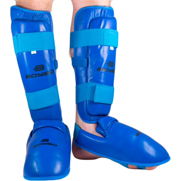 

Защита голеностопа BoyBo карате Flex L синий 2 шт ZD-74-4