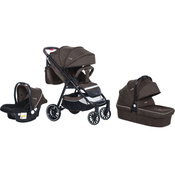 

Детская коляска прогулочная Bubago Model Q 3 в 1 Brown