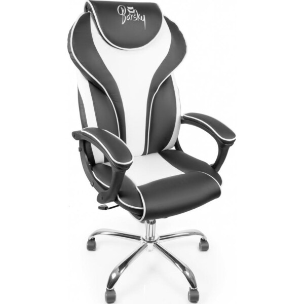 

геймерское Barsky Sportdrive White Arm_pad Tilt Chrome BSDchr-04