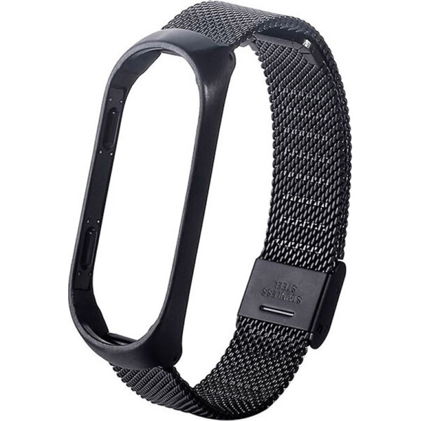 

Ремешок Stainless Steel для фитнес-браслета Xiaomi Mi Band 4 (Black) (770148)