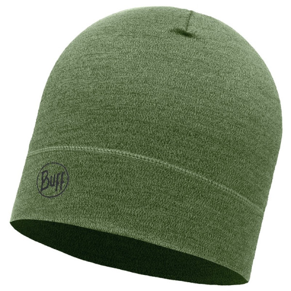 

Buff Midweight Merino Wool Hat Light Military Melange (113026.850.10.00)