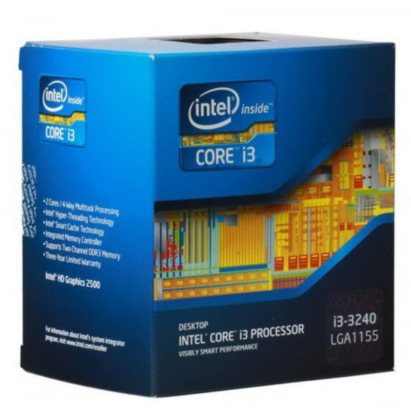 

Intel Core i3-3240 BX80637I33240 3.4GHz Socket 1155 Tray "Refurbished"