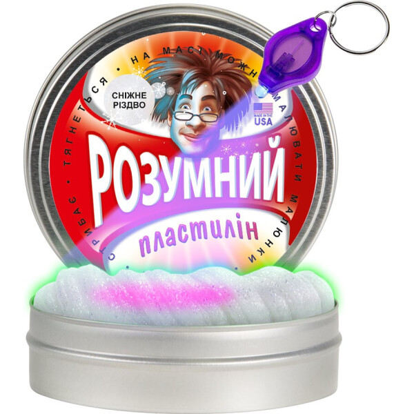 

Умный пластилин Thinking Putty Снежное Рождество (ti21016)